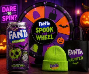Win Fanta Halloween Prizes With Spook the Wheel