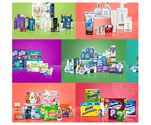 Win P&G brandSAVER Sweepstakes Worth $250-$1,000