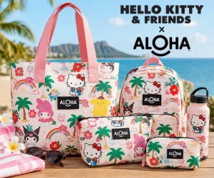 Win Two $600 Hello Kitty & Friends x ALOHA Bag Bundles