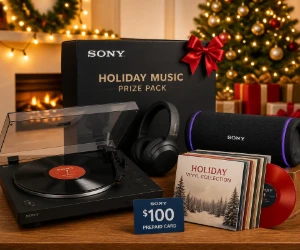 Win Two Sony Holiday Music Prize Packs With Turntables, Headphones & Speakers
