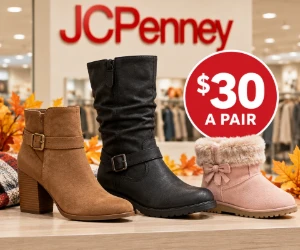 Women’s & Girls’ Boots for Just $30 a Pair at JCPenney