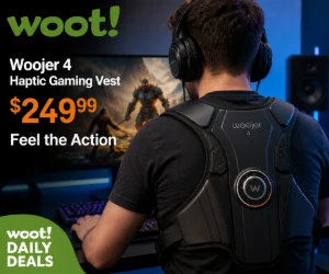 Woojer 4 Haptic Gaming Vest at Woot for $249.99 - Feel the Action