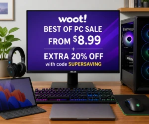 Woot Best of PC Sale From $8.99 + Extra 20% Off With a Promo Code