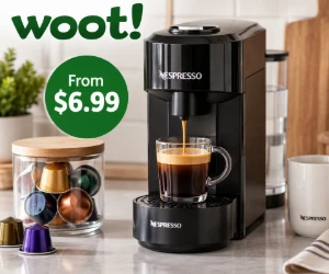 Woot Coffee Machine Blowout: Nespresso & More From Just $6.99