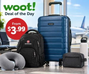 Woot Deal of the Day: Samsonite, SwissGear & More Travel Gear From $3.99