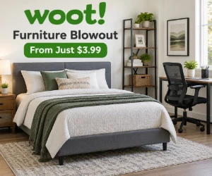 Woot Furniture Blowout: Beds, Desks & More From Just $3.99
