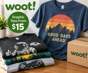 Woot Graphic T-Shirt Sale: Fresh Weekend Styles From $15