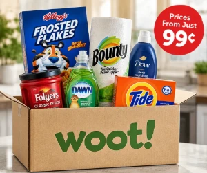 Woot Grocery & Household Cleanout: Prices From Just 99¢ + Extra 20% Off