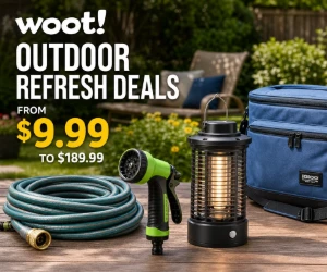 Woot Outdoor Refresh Deals From $9.99
