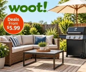 Woot Patio & Outdoor Furniture Deals From $5.99 + Extra 20% Off