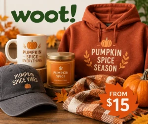 Woot Pumpkin Spice Station: Fall Finds From Just $15