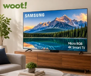 Woot Samsung Micro RGB 4K Smart TV Deals From $1,697.99