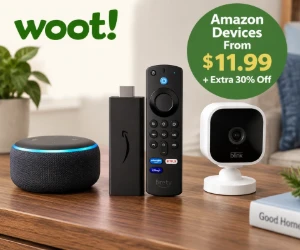 Woot Today: Amazon Devices From $11.99 + Extra 30% Off