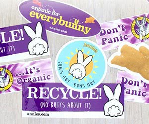 Free Annie's Homegrown “Recycle” And More Stickers