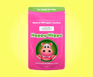 Free Happy Hippo Kratom Powder Sample