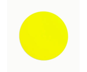 Free Yellow Circles Stickers