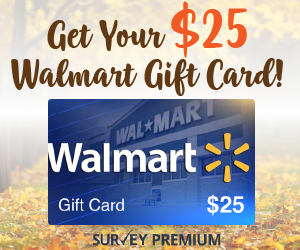 Free $25 Walmart Gift Card