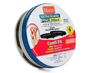 Free UltraGuard ProMax Flea And Tick Collar For Dogs From Hartz