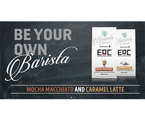 Free EOC Barista Blends Caramel Latte And Mocha Macchiato