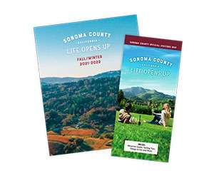 Free Sonoma County Visitors Map & Guide