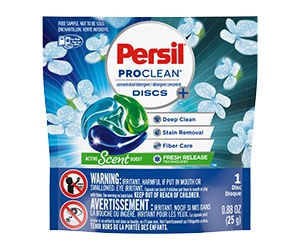Free Detergent Discs From Persil ProClean