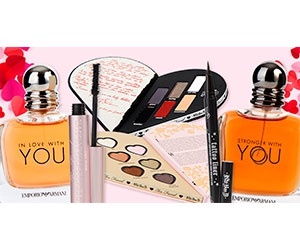 Win Armani Perfumes And Makeup Kit For Valentine's Day