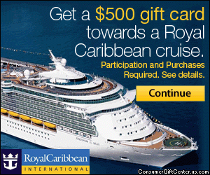 Free $500 Gift Card towards a Caribbean Cruise
