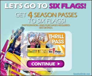 Free Four Season Passes to Six Flags