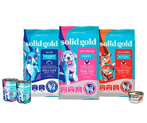 Free Solid Gold Pet Product Samples