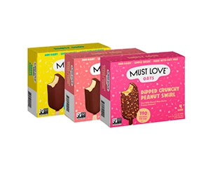 Free box of Non-Dairy Dipped Ice Cream Bars from Must Love