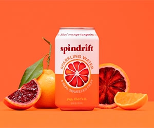 Free Blood Orange Tangerine Sparkling Water 8-Pack