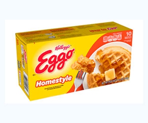 Win Kellog's Eggo Waffles Box