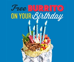 Free Barburrito On Your Birthday