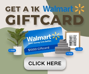 Free $1k Walmart Gift Card