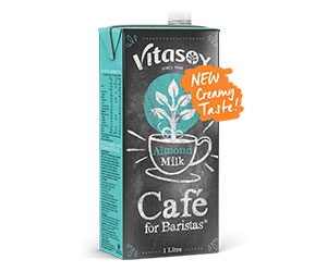 Free Vitasoy Baristas Almond Milk