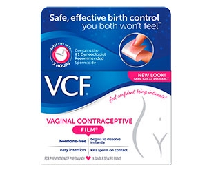 Free VCF Vaginal Contraceptive Film