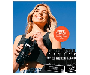 Free blk Black Water 12-Pack