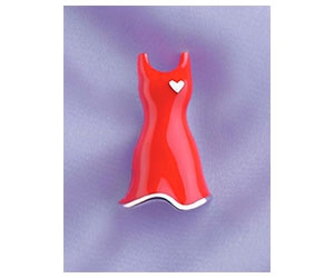 Free Red Dress Pin