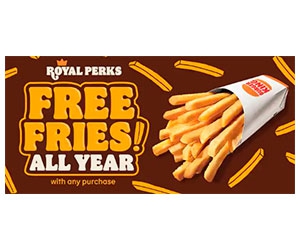 Free Fries at Burger King