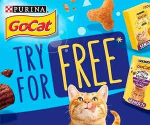 Free Go-Cat Senior Cat Food Sample