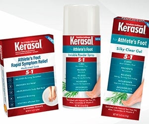 Free Athlete's Foot Treatment And Relief Products From Kerasal