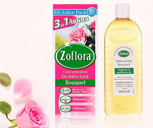 Free Zoflora Desinfectant With Rose Scent