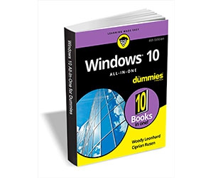 Free eBook: ”Windows 10 All-in-One For Dummies, 4th Edition ($39.99 Value) FREE for a Limited Time”