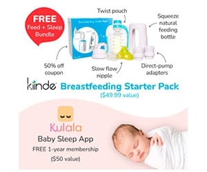 Free Kiinde Breastfeeding Starter Pack + Sleep App