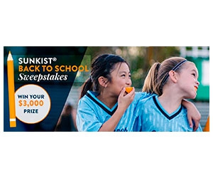 Win Sunkist Back To School Kit