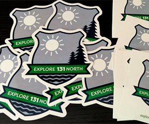 Free Exlore 131 North Sticker