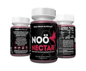 Free NOO Nectar Brain Nutrition Drinkable Shot 30-Pack Supply