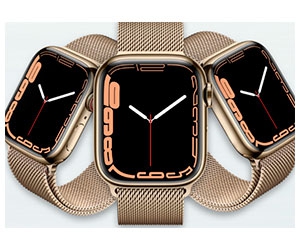 Win Apple Watch Series 7 Gold