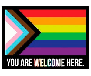 Free "You Are Welcome Here" Sticker