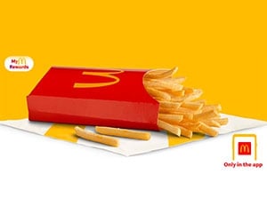 Free Large Fries from McDonald’s